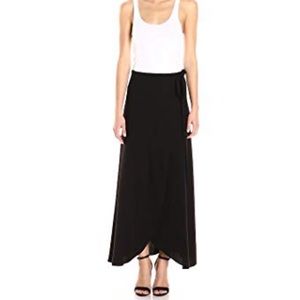 Theory Amaning Admiral Crepe Wrap Maxi Skirt